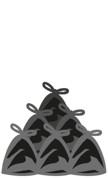 hire a 4 yard skip for up to 40 waste bags