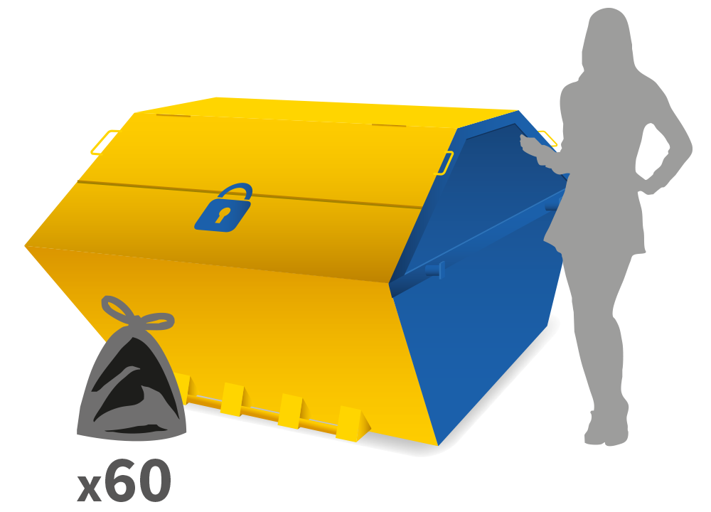 book an enclosed locked skip hire today