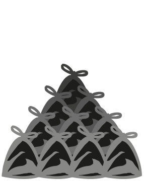 hire a 6 yard skip for up to 60 waste bags