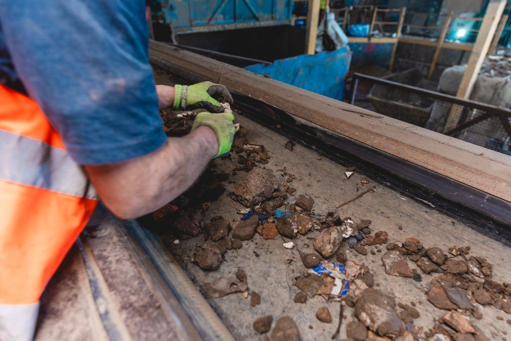 manual recycling at rf recycling 