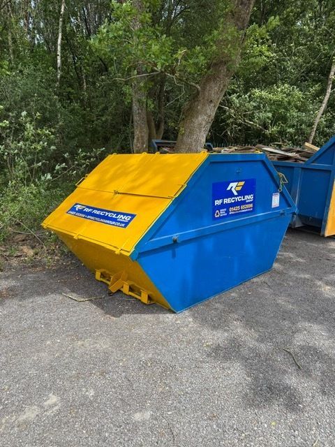 rf recycling lockable skip