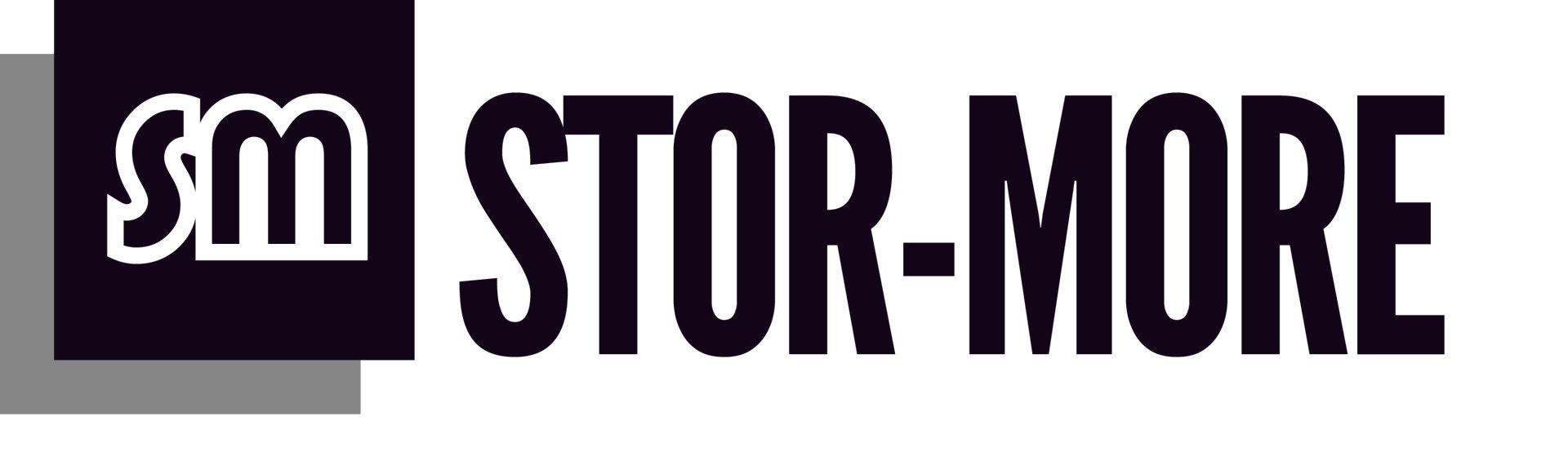 STORMORE Logo in Header - linked to Home page