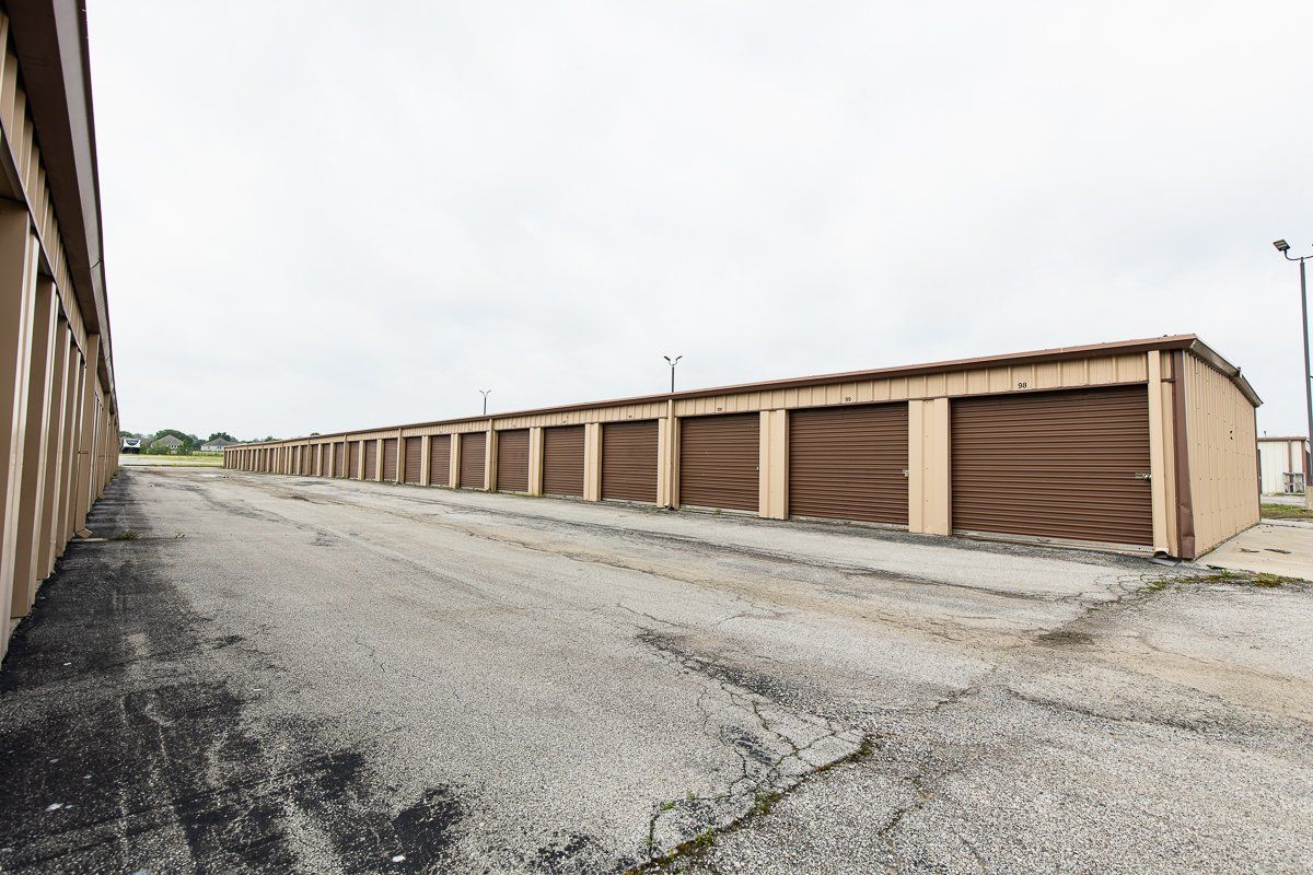 Outside of storage facility