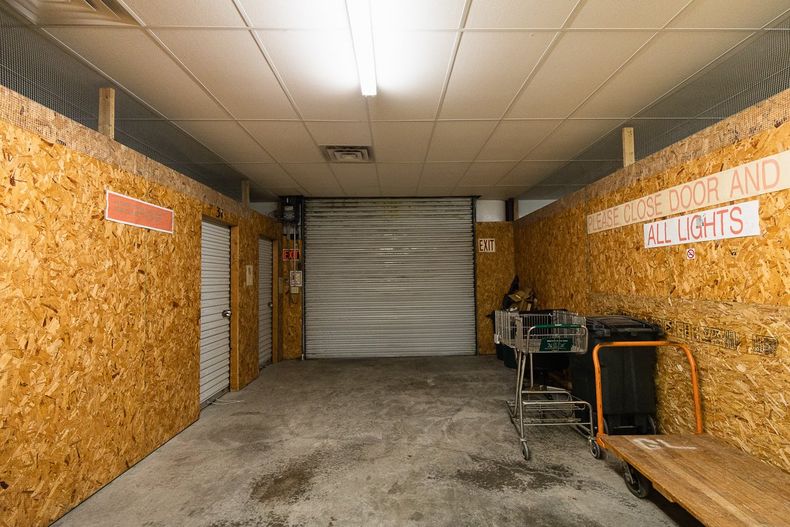 Inside of Storage Unit