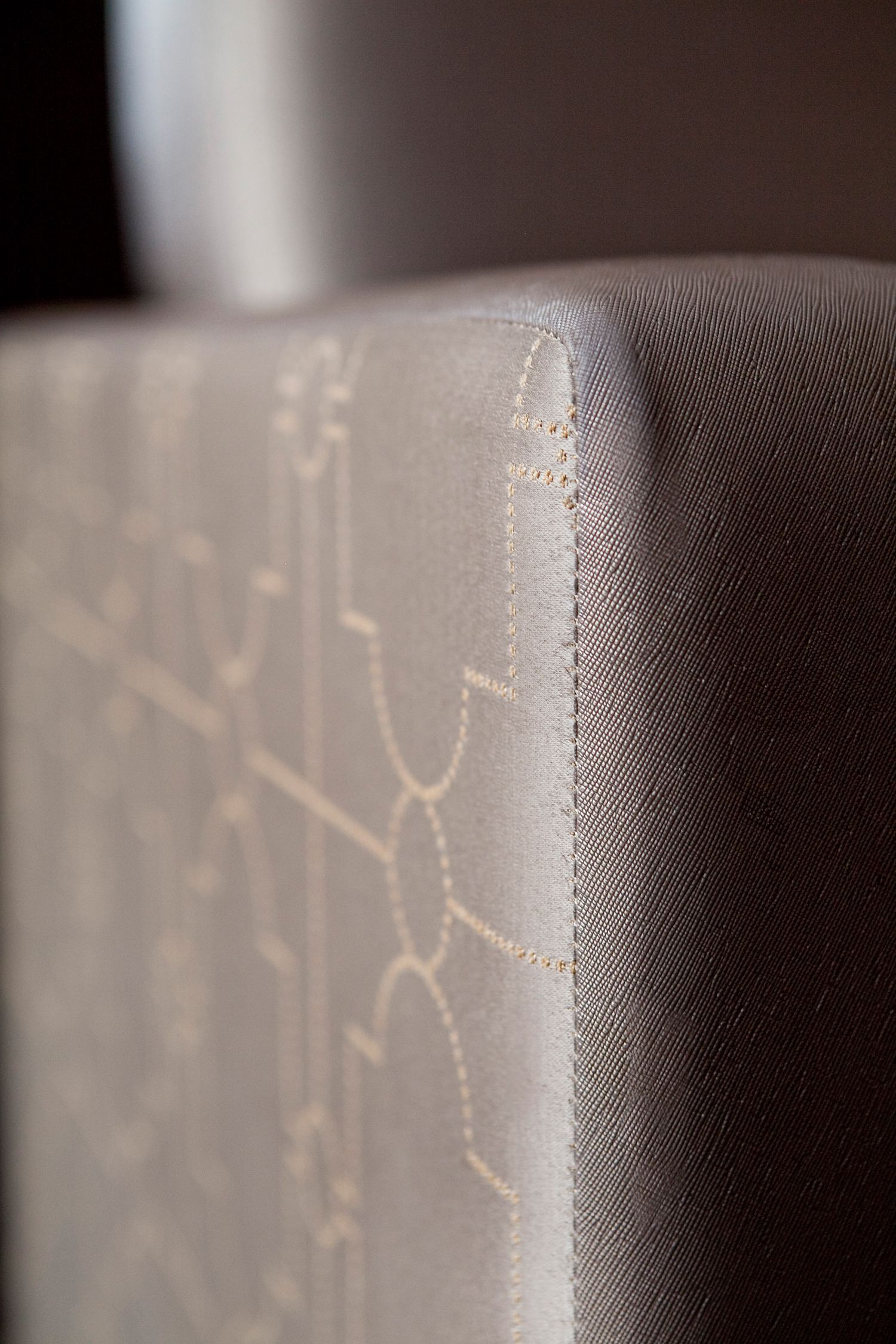 A close up of a piece of fabric with a pattern on it.