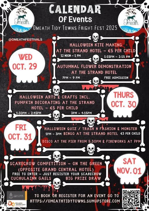 Events Calendar | Omeath Tidy Town | October 2025