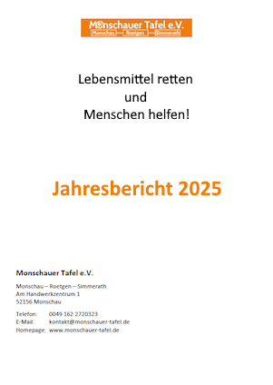 Titel Jahresbericht 2025
