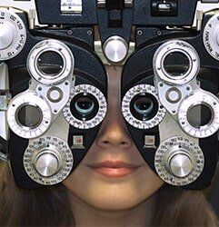 Choosing glasses — Eye Care in Lake Jackson, TX