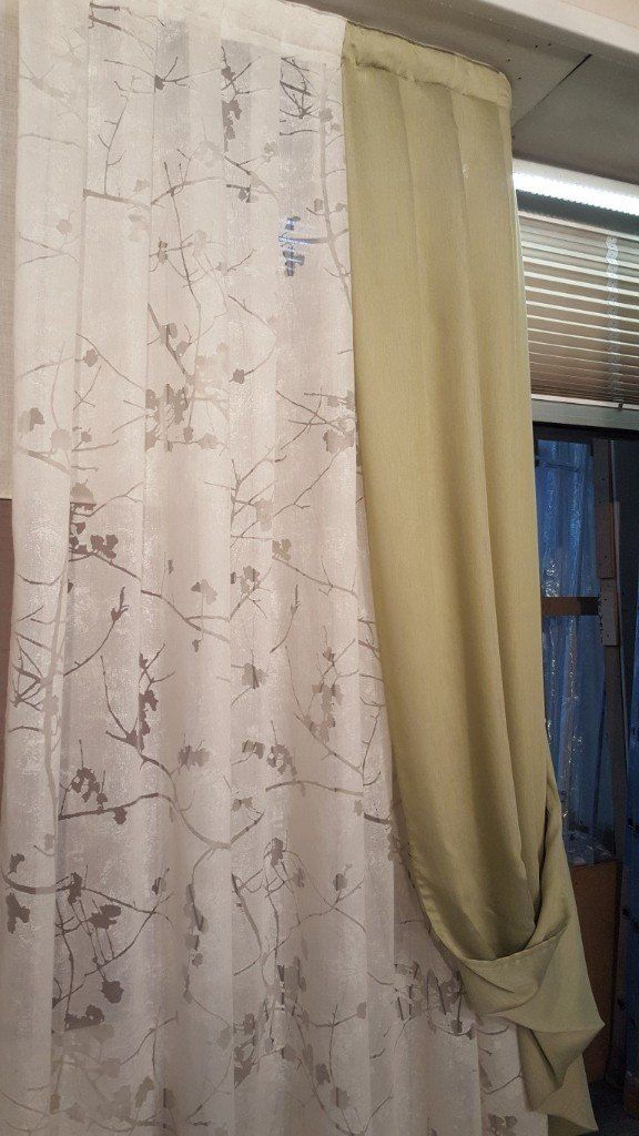 tende eleganti beige e bianche