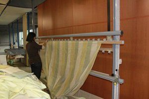 manutenzione di tende da interni