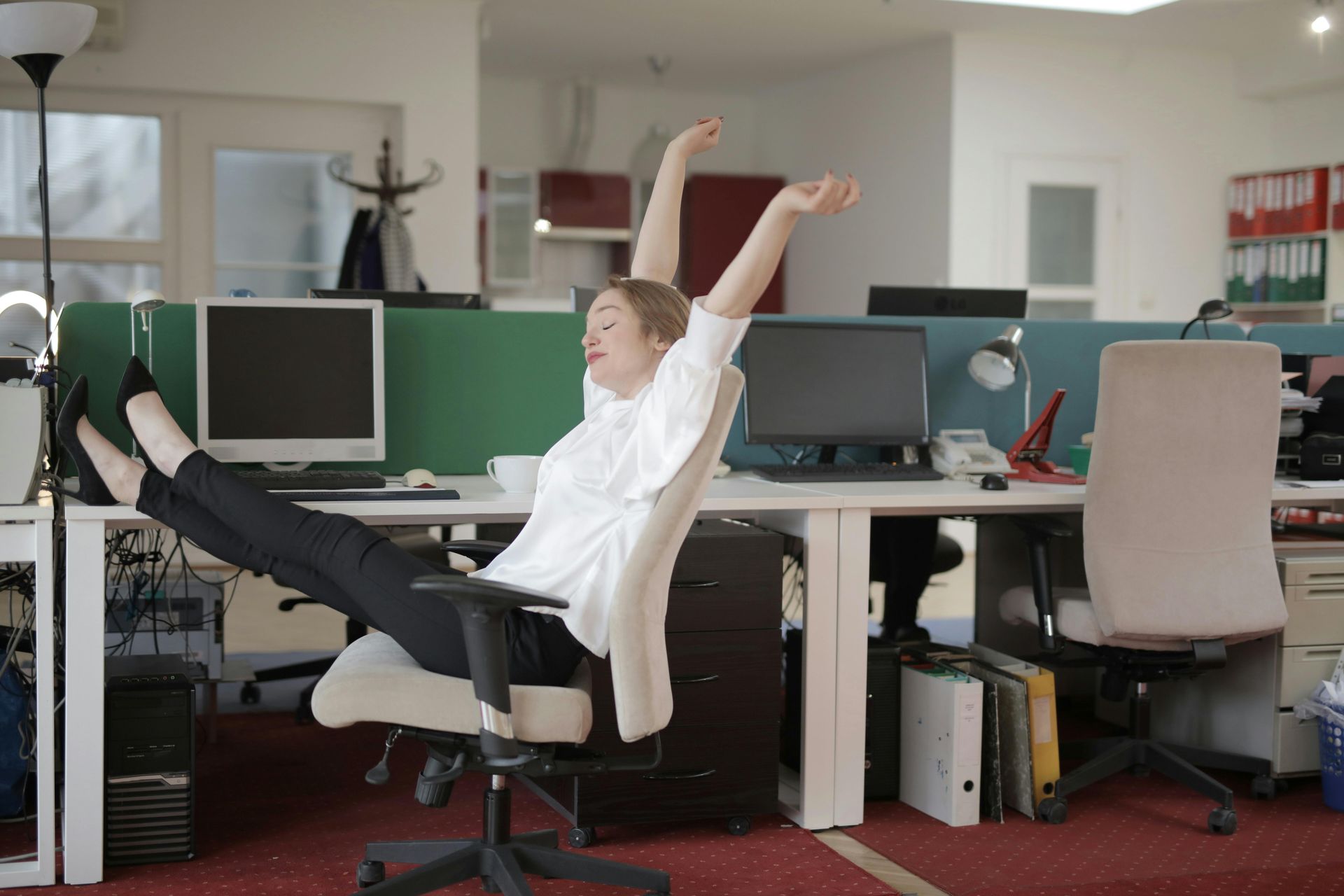 Take time to stretch at work