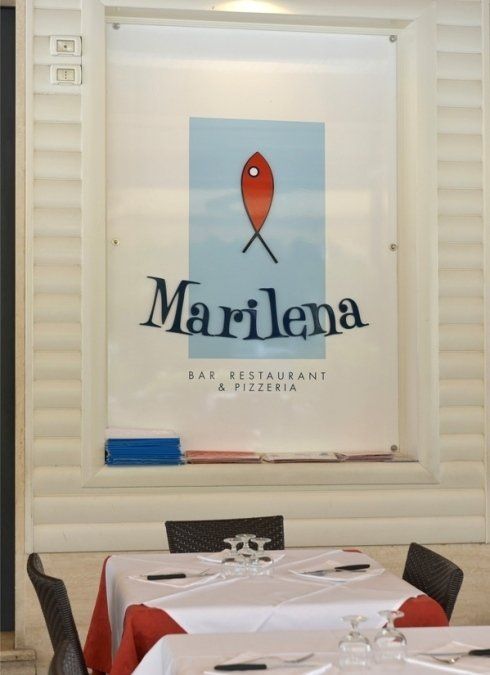 Dettaglio dell'intyerno del ristorante