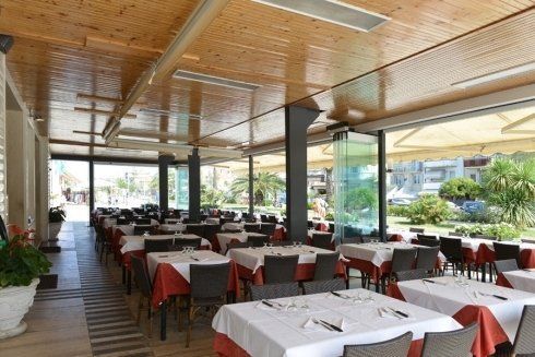 Sala interna del ristorante