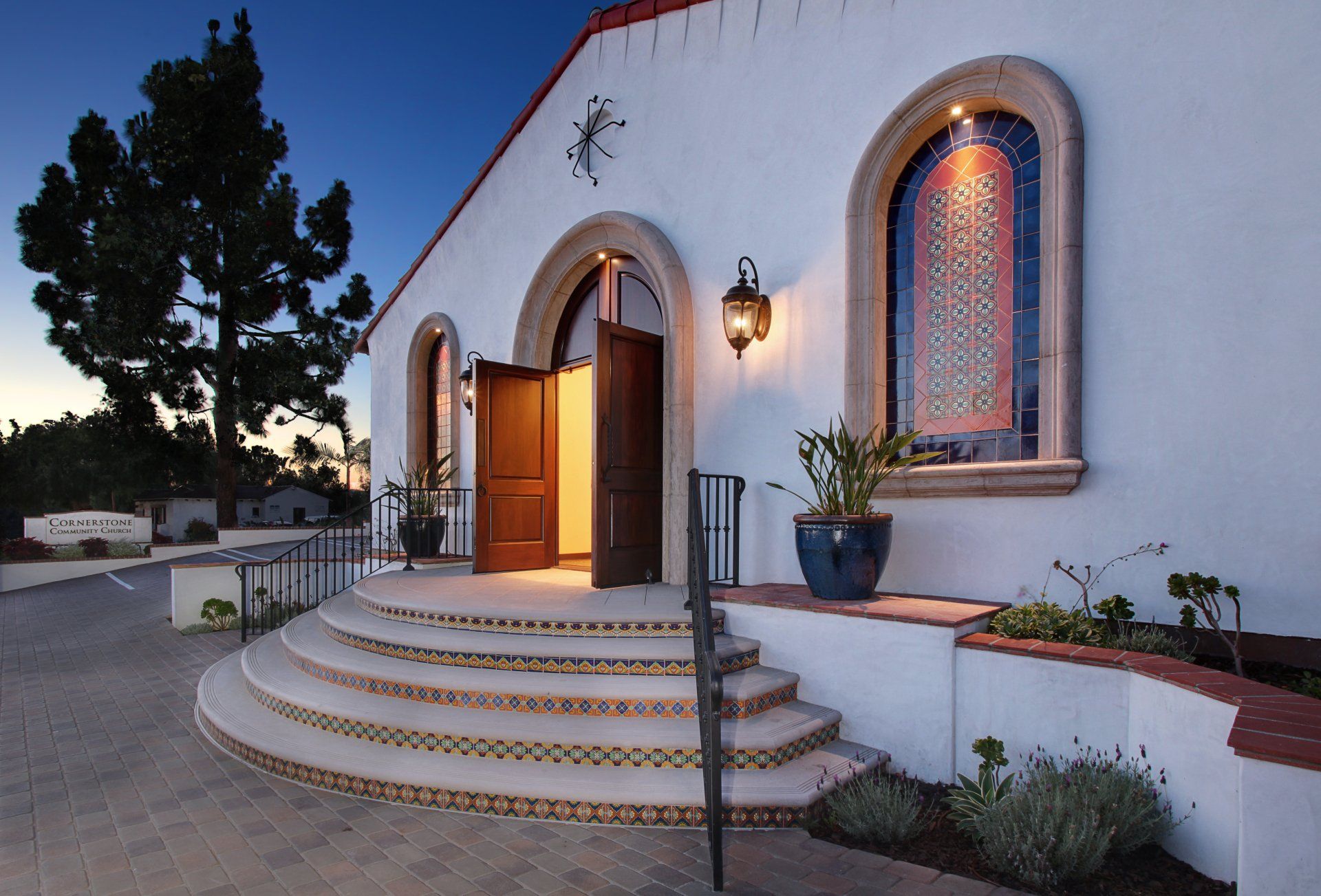 Church in San Clemente designed by Studio 6 Architects