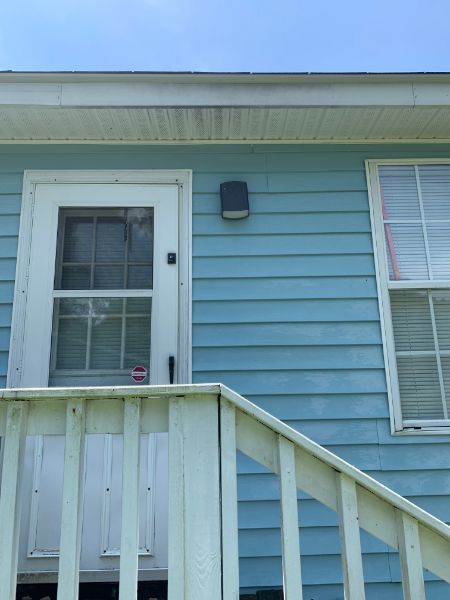 Residential Blue Siding — Johns Island, SC — SoftWash Doctors