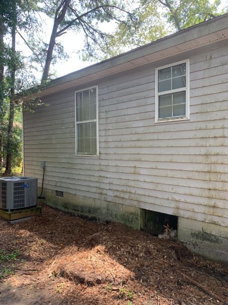 House with Moss — Johns Island, SC — SoftWash Doctors