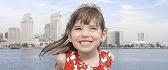 LIttle Girl With White Teeth — San Diego, CA — Goldberg Dentistry