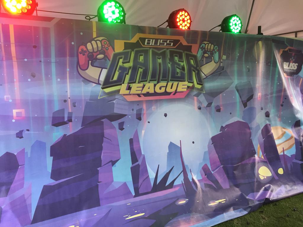 Una pancarta que dice Liga de jugadores.