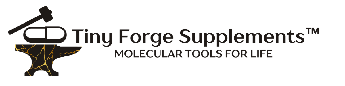 The logo for tiny forge supplements molecular tools for life