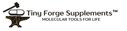 The logo for tiny forge supplements molecular tools for life