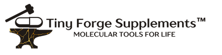 The logo for tiny forge supplements molecular tools for life
