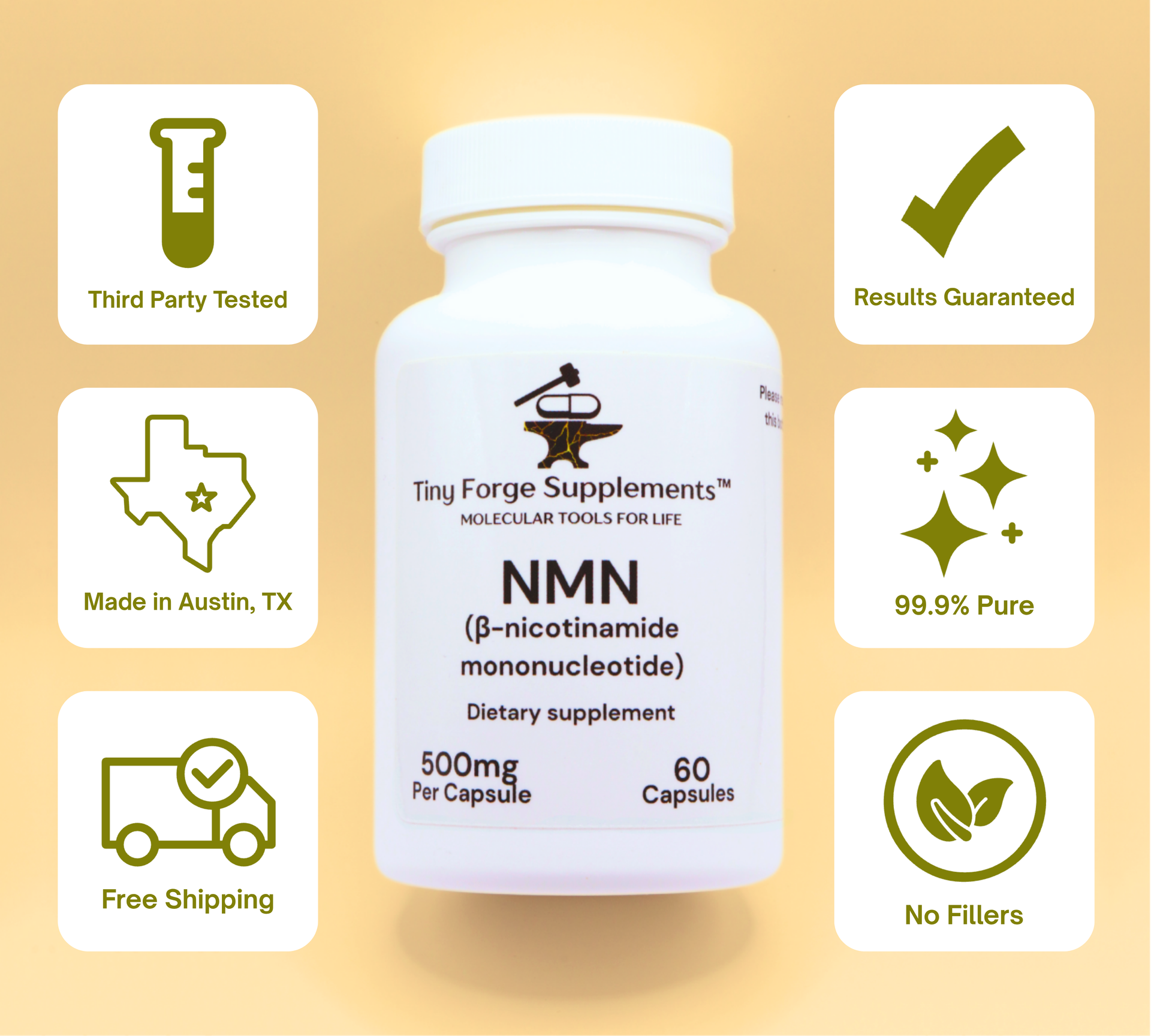 NMN (500mg, 60 count)