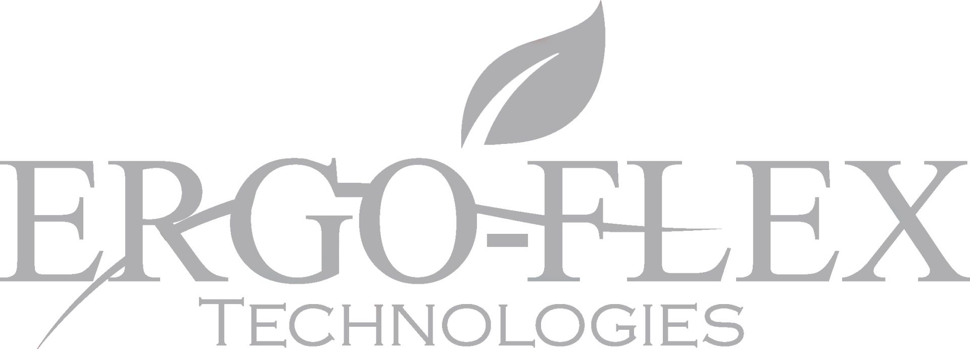 ergo flex technologies gray logo