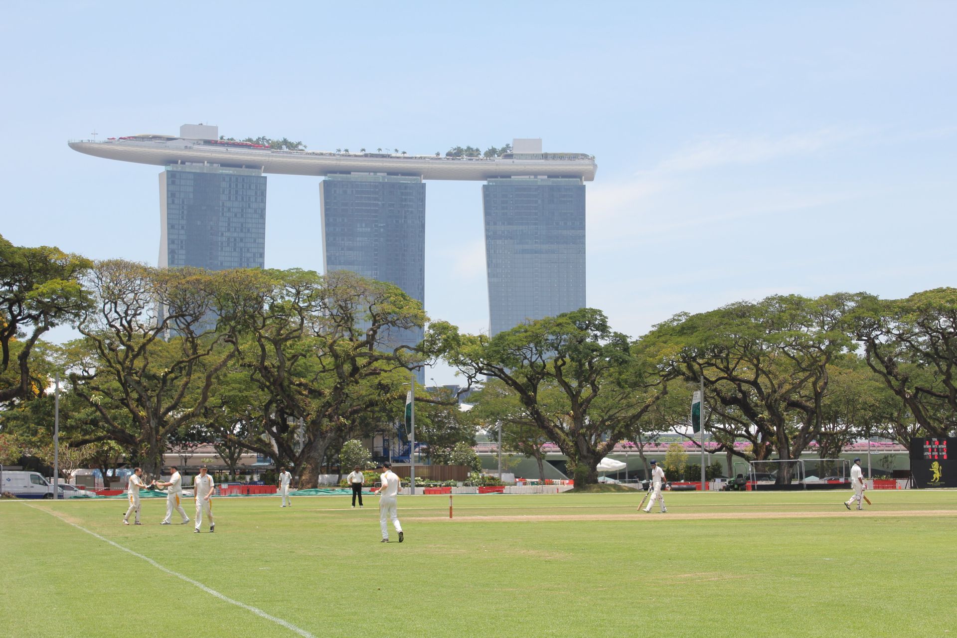 Cricket Pitch in Singapore