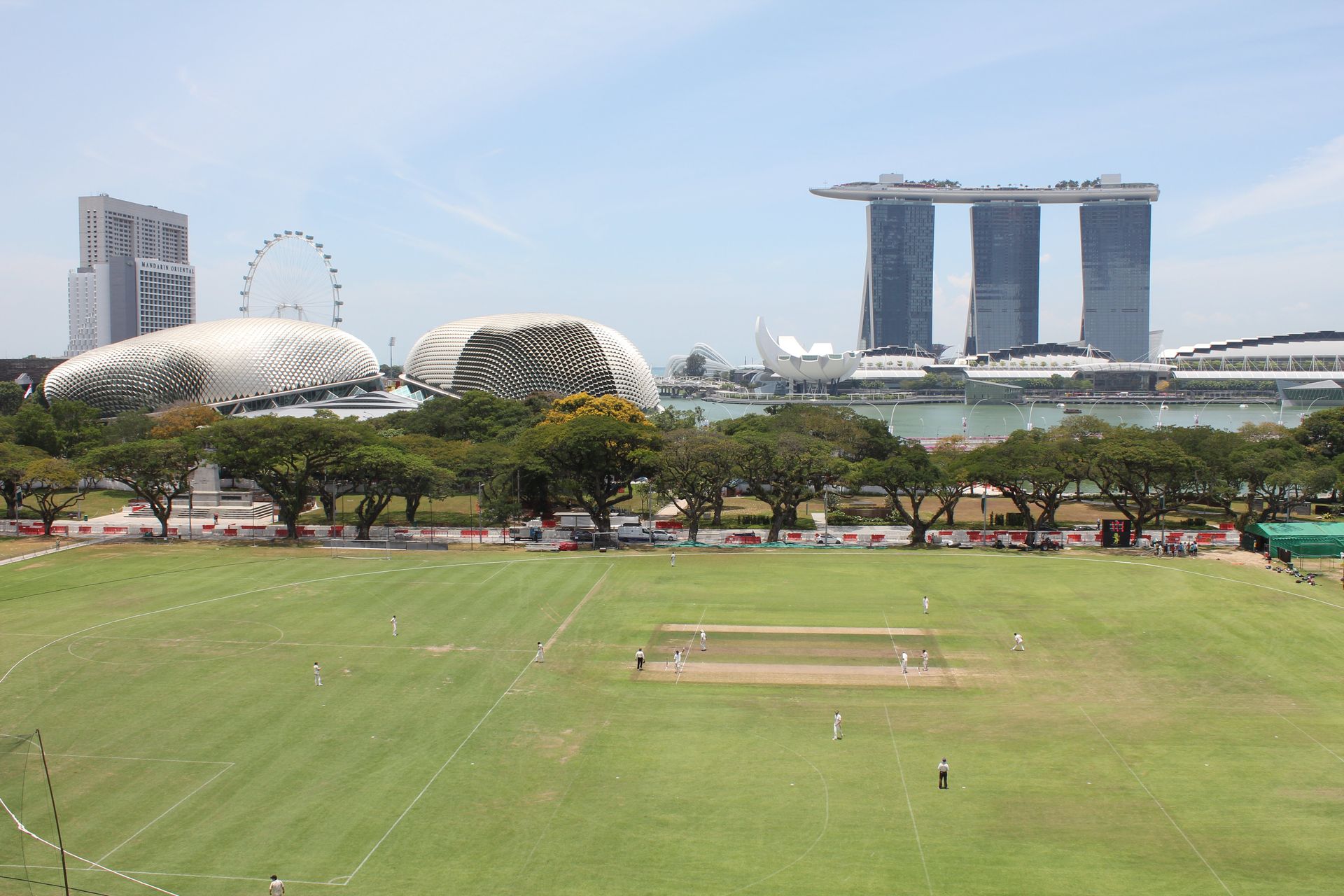 Cricket Match in Singapore