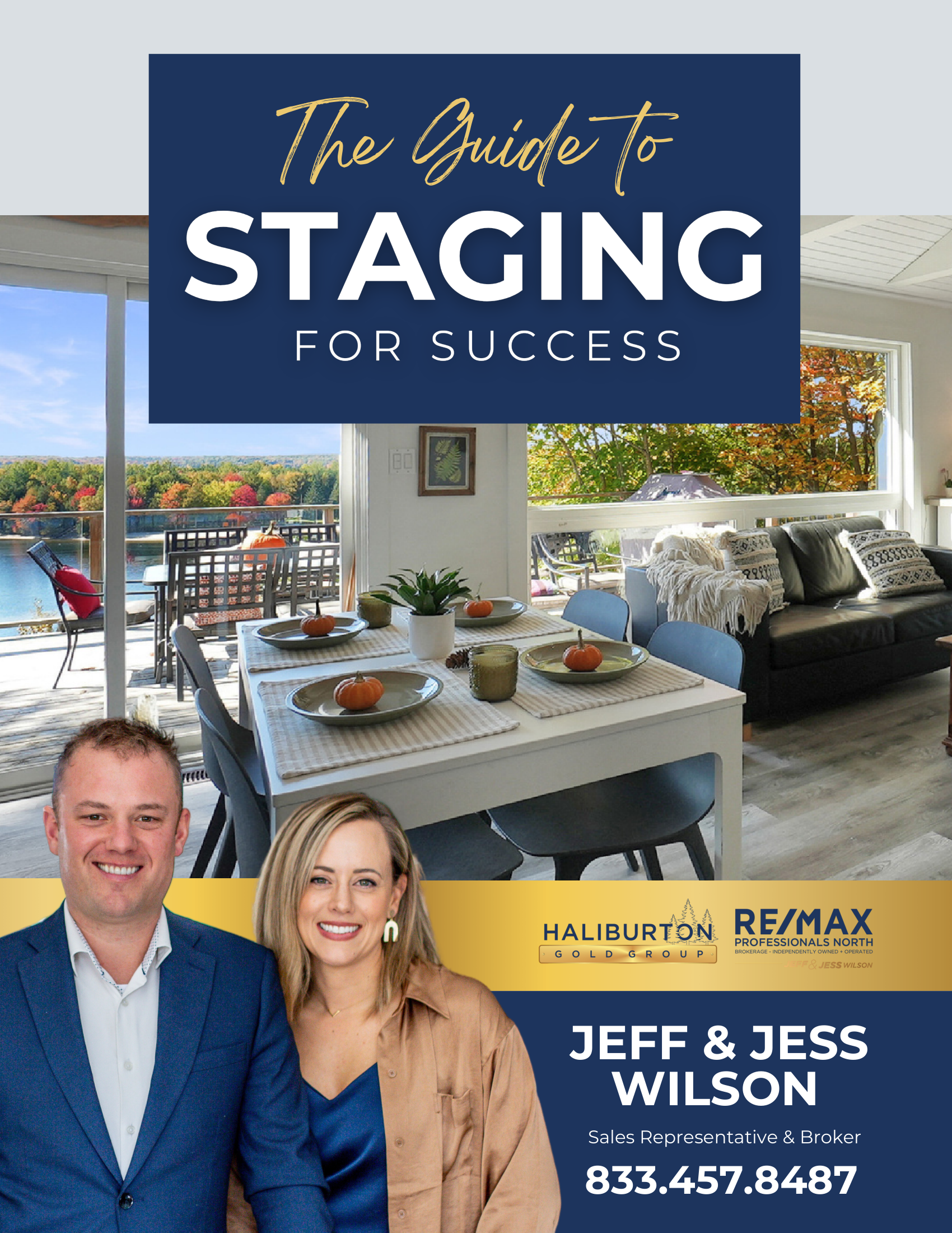 A man and a woman are standing next to each other in a living room.