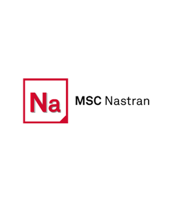 The logo for msc nastran is a red square with the letter na in it.