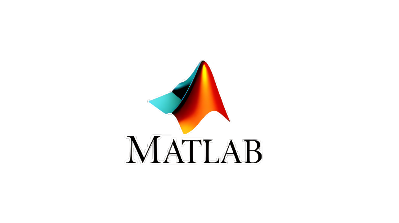 A colorful logo for matlab on a white background