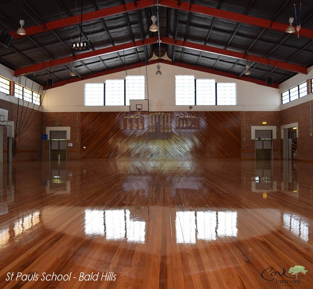 St Pauls School Timber Floor Sand & Polish