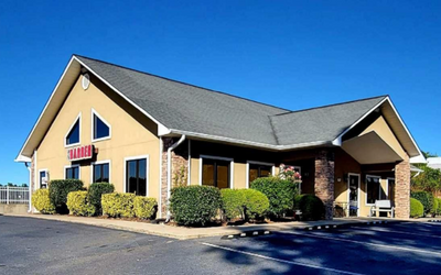 front of blue ridge barber shop