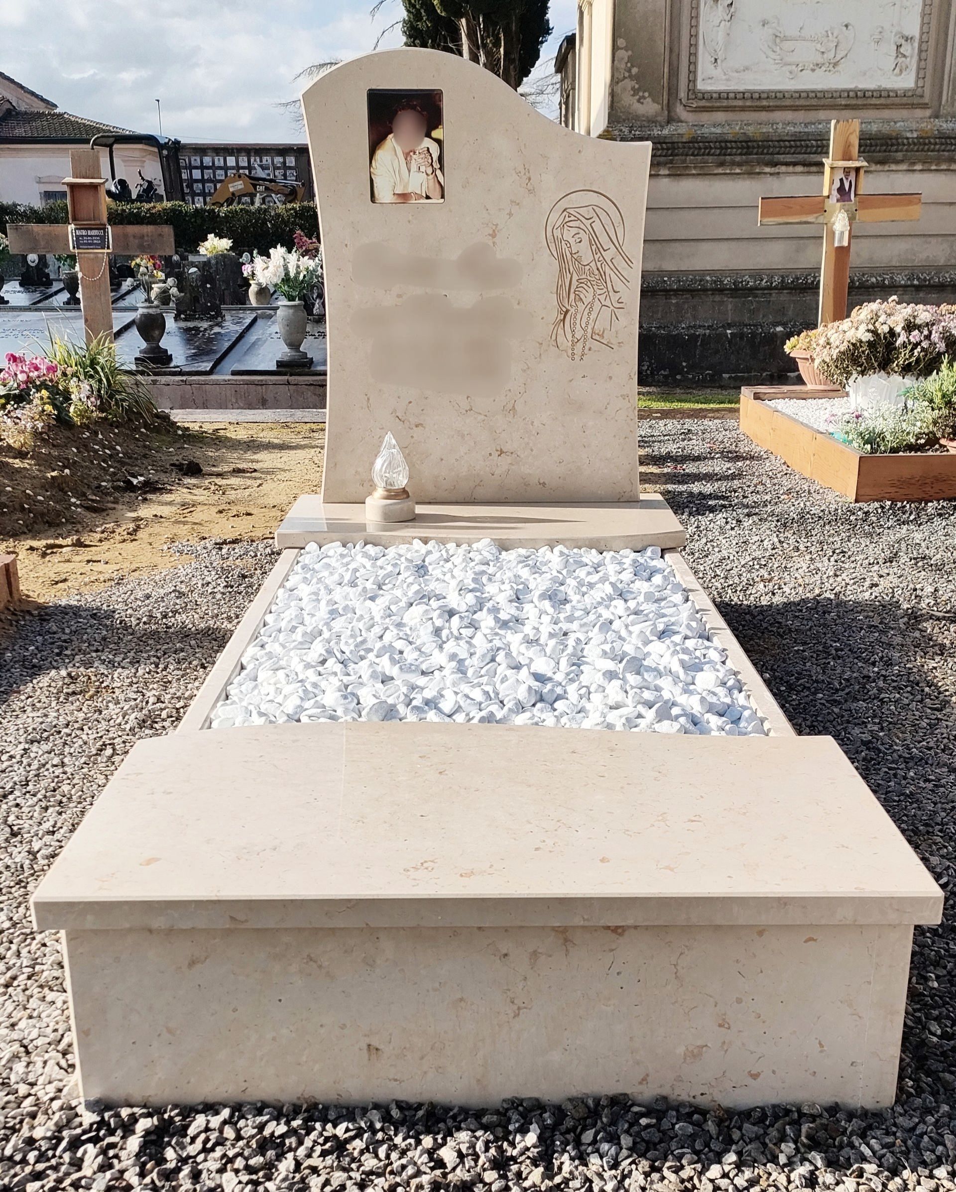 addobbo floreale per funerale