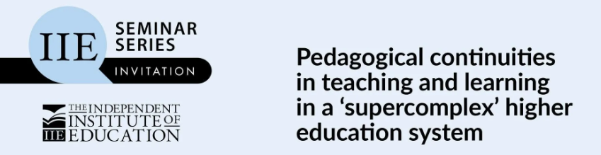 pedagogical continuities in teaching and learning in a supercomplex higher education system