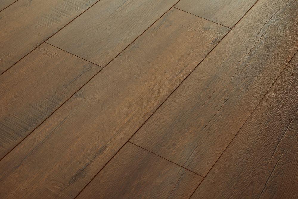 A Close Up of a Wooden Floor in a Room — Aussie Carpets & Vinyl In Buderim, QLD