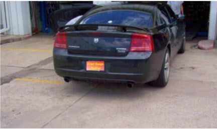 Back View of Black Car — Pipe Replacements in Colorado Springs, CO