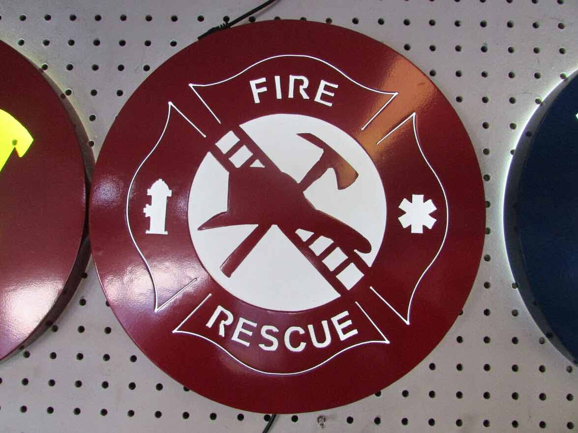 Fire Rescue Metal Art — Exhaust Inspections in Colorado Springs, CO