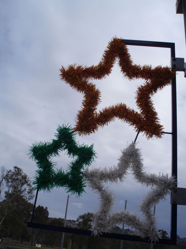 street Christmas decor