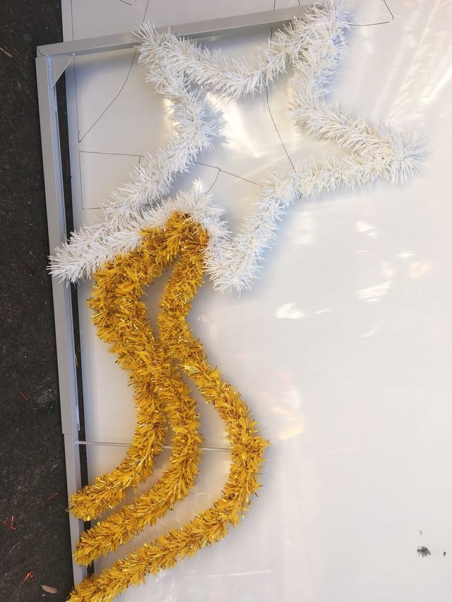 white star Christmas decoration