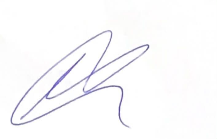 Michael Grech Signature