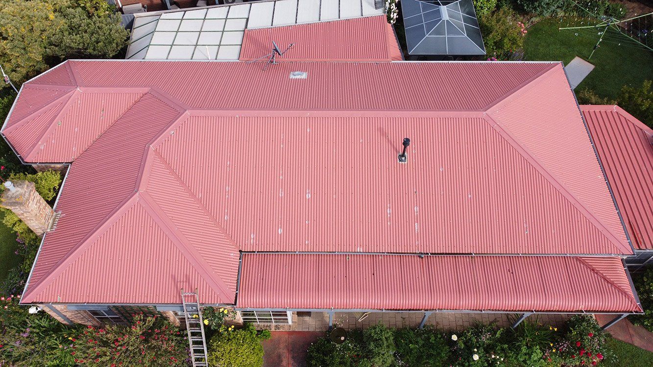 Tile roof restoration
