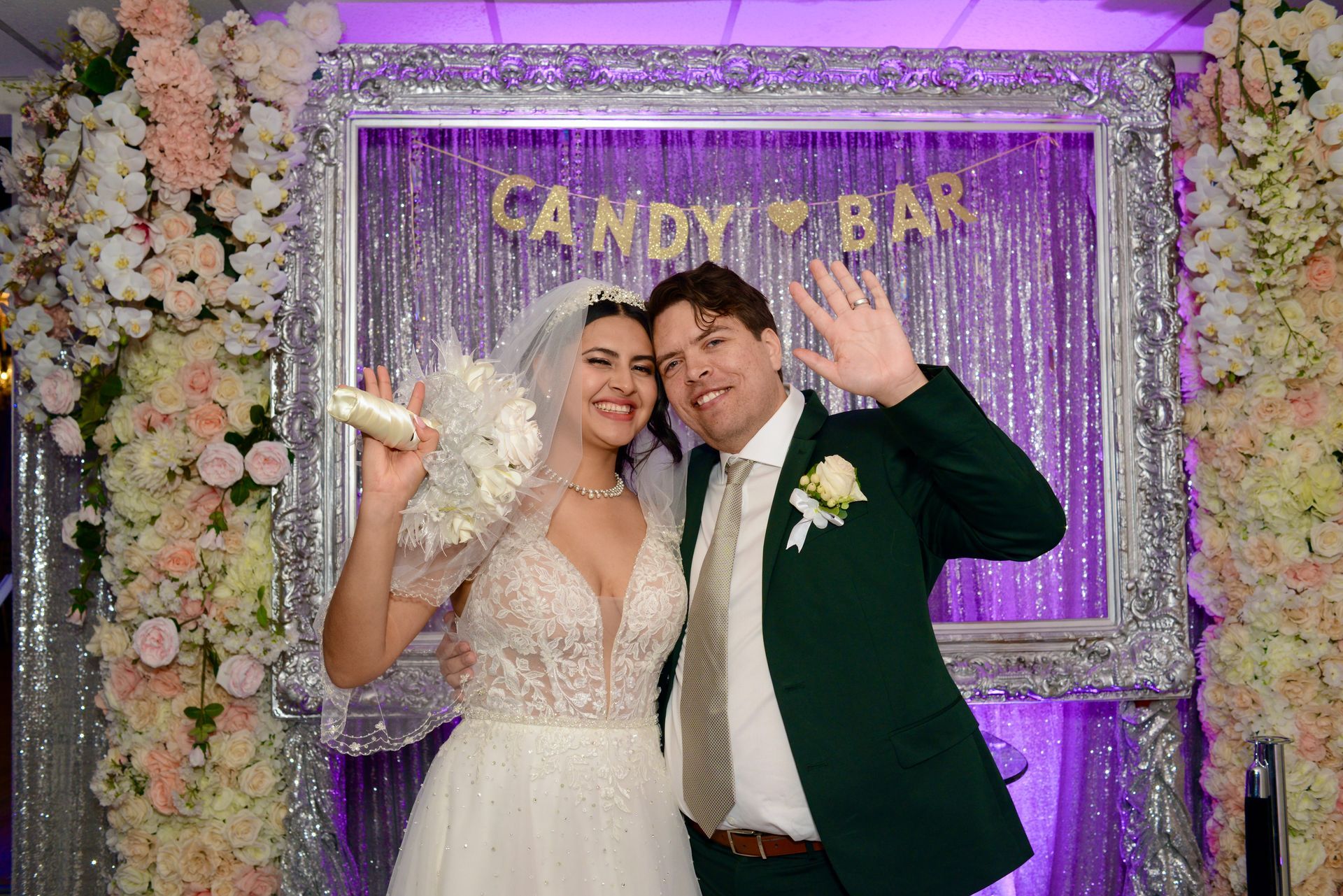 A stack of graduation caps with tassels on a table