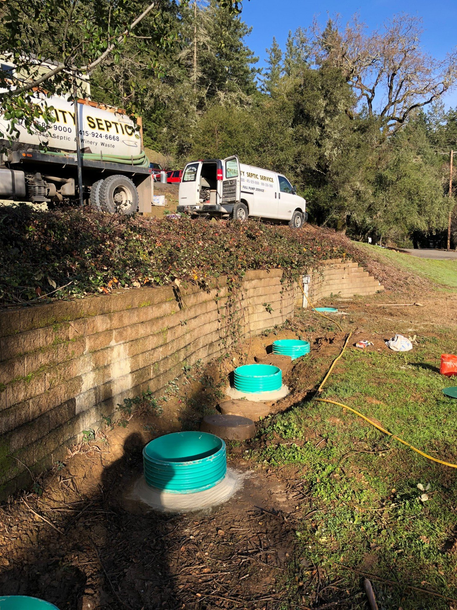 Green Hose Pumping Waste — Santa Rosa, CA — Quality Septic Service