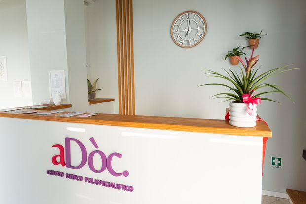 Spazi interni del centro medico aDoc