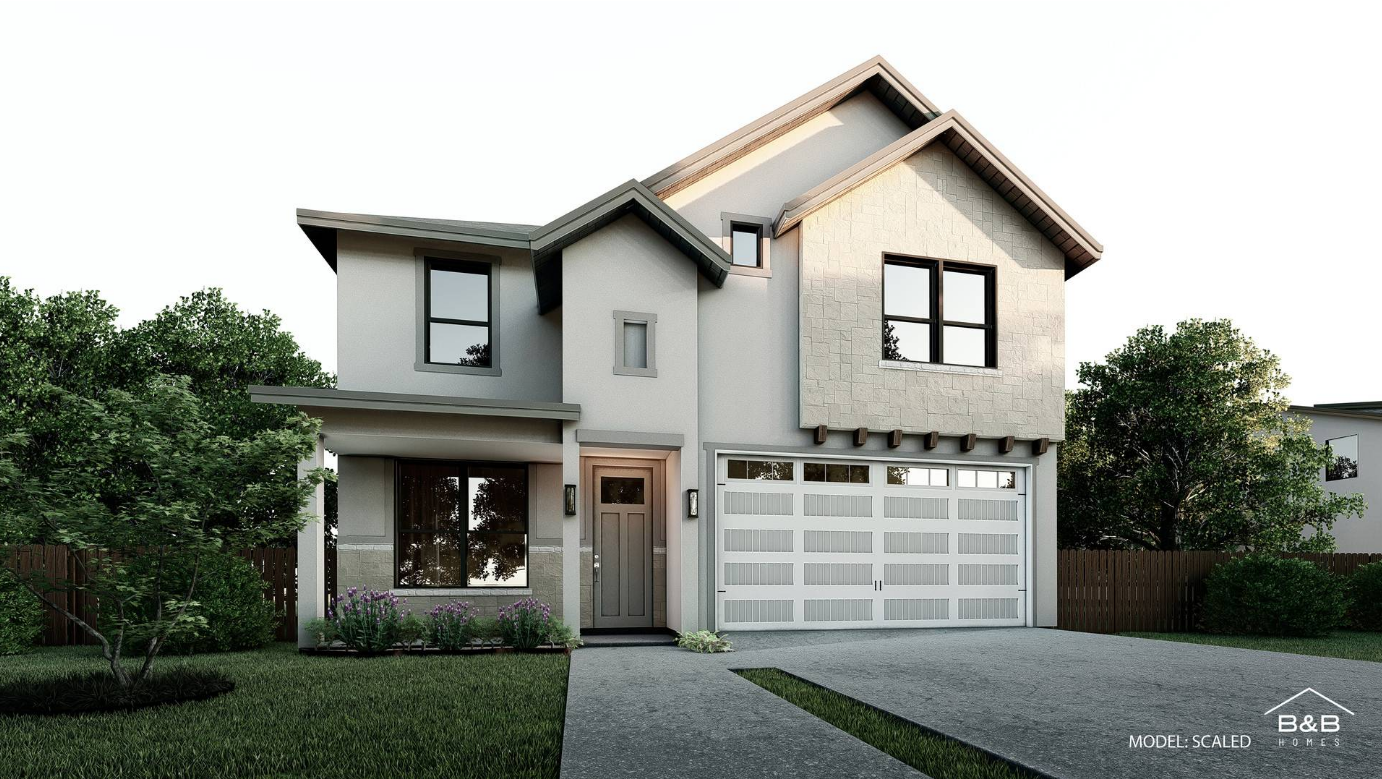 Scaled style home in Antlers Crossing, Laredo TX. Built by BB homes