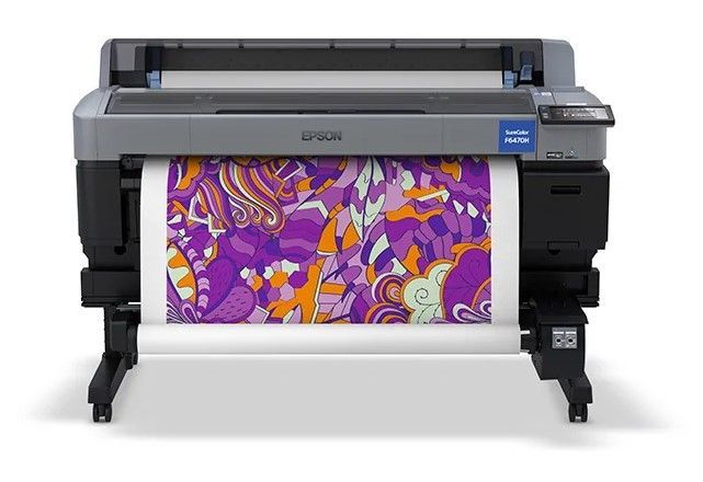 Epson SC-F6460 Dye Sub Printer with print example