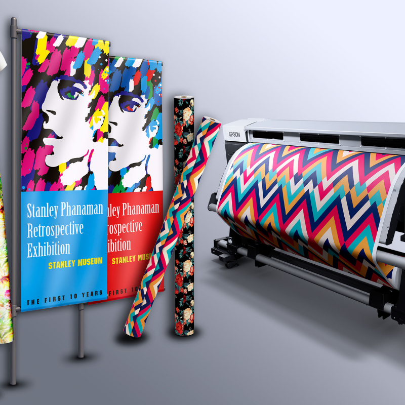 Epson Dye Sub transfer paper with print examples