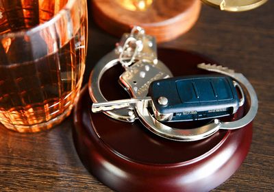 Gavel, Alcohol And Car Keys On Table — Highlands Ranch, CO — John F. Sullivan, III Attorney at Law